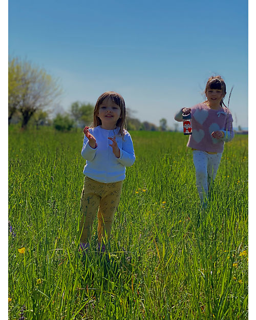 3 Sprouts Borraccia con Cannuccia di Silicone - Volpe - 350 ml - senza BPA e ftalati Borracce non Termiche