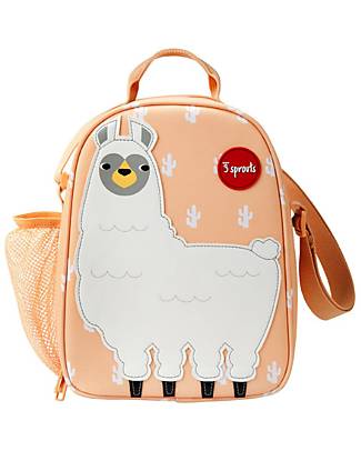 3 Sprouts Borsa Porta Pranzo Termica con Tracolla - Lama Arancione - 26,5 x 8,9 x 20,3 cm Borse Pic Nic