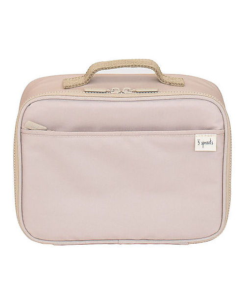 3 Sprouts Borsa Portapranzo - Beige - 100% Poliestere PET Riciclato Contenitori Termici