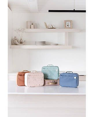 3 Sprouts Borsa Portapranzo - Beige - 100% Poliestere PET Riciclato Contenitori Termici