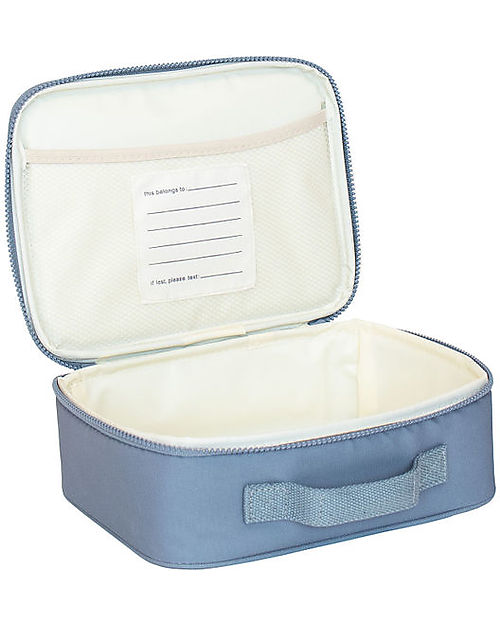 3 Sprouts Borsa Portapranzo - Blu - 100% Poliestere PET Riciclato Contenitori Termici