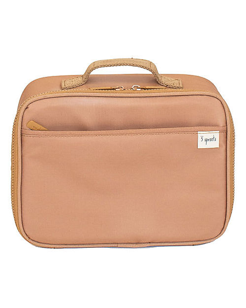 3 Sprouts Borsa Portapranzo - Ruggine - 100% Poliestere PET Riciclato Contenitori Termici