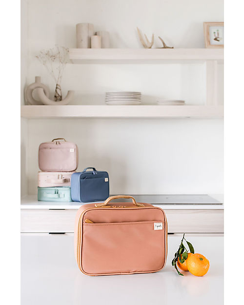 3 Sprouts Borsa Portapranzo - Ruggine - 100% Poliestere PET Riciclato Contenitori Termici