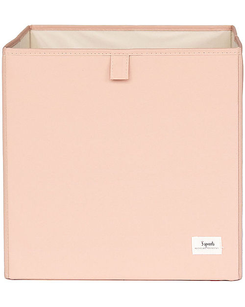 3 Sprouts Contenitore Portaoggetti - Argilla - Poliestere Riciclato - 33x33x33 cm Contenitori Portaoggetti