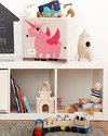 3 Sprouts Contenitore Portaoggetti - Unicorno - Compatibile con scaffali Ikea Kallax Contenitori Portaoggetti