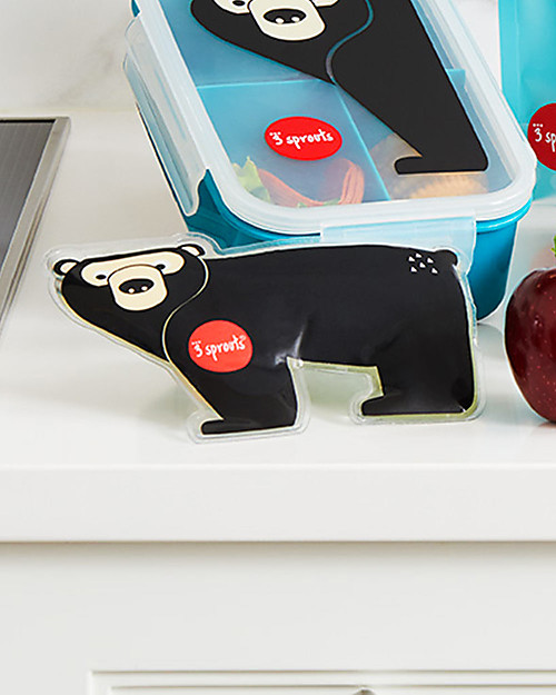 3 Sprouts Ghiacciolo, Gel Refrigerante, Orso Contenitori Termici