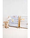 3 Sprouts Libreria Frontale Montessoriana - Blueberry Taupe - Poliestere Riciclato - 61x 63 x 25,4 cm Librerie Montessoriane