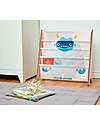 3 Sprouts Libreria Frontale Montessoriana per Bambini - Yeti Blu - 61 x 63 x 25,4 cm Librerie Montessoriane