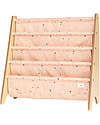 3 Sprouts Libreria Frontale Montessoriana - Terrazzo Argilla - Poliestere Riciclato - 61x63 x25,4 cm Librerie Montessoriane