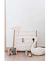 3 Sprouts OUTLET - Libreria Frontale Montessoriana - Crema - Poliestere Riciclato - 61x63 x25,4 cm Librerie Montessoriane