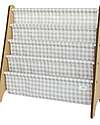 3 Sprouts OUTLET - Libreria Frontale Montessoriana - Vichy Beige - Poliestere Riciclato - 61 x 63 x 25,4 cm Librerie Montessoriane