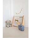 3 Sprouts OUTLET - Libreria Frontale Montessoriana - Vichy Beige - Poliestere Riciclato - 61 x 63 x 25,4 cm Librerie Montessoriane