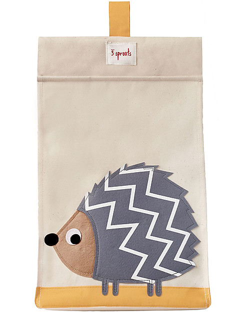 3 Sprouts Porta Pannolini Universale, Riccio Grigio - Tela di cotone Fasciatoi