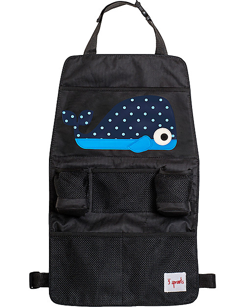 3 Sprouts Portaoggetti per Auto, Balena - Universale, 56 x 33 cm Accessori Seggiolini Auto