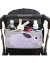 3 Sprouts Portaoggetti per Passeggino - Coniglio - Si adatta a qualunque passeggino! Borse e Organizer