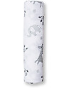 Copertina Swaddle 120 x 120 cm, Afrique - 100% mussola di cotone