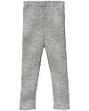 Leggings in Maglia - Grigio - 100% Lana Merino Bio Certificata GOTS Leggings in Maglia - Grigio - 100% Lana Merino Bio Certificata GOTS