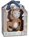 3-in-1 Sonaglio Scimmia, Massaggiagengive, Gioco da Bagno, My First Zoo - Confezione Regalo - 100% Caucciù Naturale 3-in-1 Sonaglio Scimmia, Massaggiagengive, Gioco da Bagno, My First Zoo - Confezione Regalo - 100% Caucciù Naturale