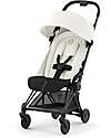 Passeggino Coya - Off White Telaio Matt - Leggero e Ultracompatto dalla Nascita ai 4 Anni Passeggino Coya - Off White Telaio Matt - Leggero e Ultracompatto dalla Nascita ai 4 Anni