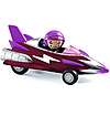 Macchinina Miss Burgundy - Crazy Motors - in Metallo