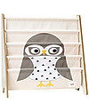 Libreria Frontale Montessoriana per Bambini - Gufo Grigio