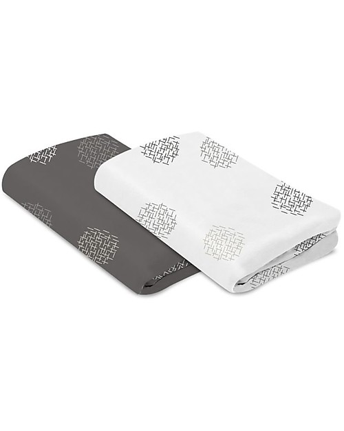 4moms Coprimaterasso per Culla MamaRoo Sleep - Bianco Biancheria Culla