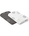 4moms Coprimaterasso per Culla MamaRoo Sleep - Bianco Biancheria Culla