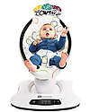 4moms OUTLET - Sdraietta a Dondolo Elettrica MamaRoo 4.0, Multi Plush - Simula il Dondolio dei Genitori - Pezzo di Showroom Sdraiette_
