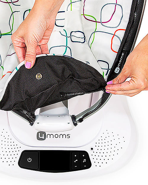 4moms OUTLET - Sdraietta a Dondolo Elettrica MamaRoo 4.0, Multi Plush - Simula il Dondolio dei Genitori - Pezzo di Showroom Sdraiette_