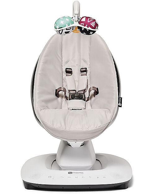 4moms Sdraietta a Dondolo Elettrica MamaRoo 5.0 - Grigio - Simula il Dondolio dei Genitori Sdraiette_