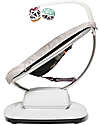4moms Sdraietta a Dondolo Elettrica MamaRoo 5.0 - Grigio - Simula il Dondolio dei Genitori Sdraiette_