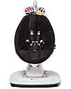4moms Sdraietta a Dondolo Elettrica MamaRoo 5.0 - Nero - Simula il Dondolio dei Genitori Sdraiette_