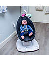 4moms Sdraietta a Dondolo Elettrica MamaRoo 5.0 - Nero - Simula il Dondolio dei Genitori Sdraiette_