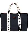 Family Bag Borsa Weekend - Nera - Collezione Signature - 55x18x40 cm