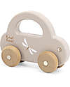 Macchinina Giocattolo in Legno - Beige - Legno di Faggio Certificato FSC