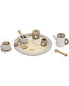 Set da Te in Legno - Beige - Legno di Faggio Certificato FSC Set da Te in Legno - Beige - Legno di Faggio Certificato FSC