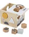 Scatola Forme Geometriche a Incastro in Legno - 7 Forme Diverse - 12+ m