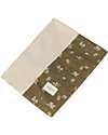 Coprifasciatoio Stories - Brown Lilac - 50x70x10 cm - 100% Cotone Bio