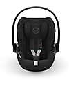 Seggiolino Auto Cloud G i-Size - Moon Black/Black- dalla Nascita Fino a 15/20 Mesi 