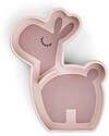 Piatto a Scomparti - Silicone Alimentare - Stick&Stay - Lalee - Cipria