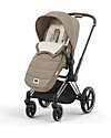 Sacco Coprigambe Platinum - Cozy Beige - per Passeggini Priam e Mios