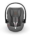 Seggiolino Auto Cloud G i-Size - Lava Grey/Mid Grey - dalla Nascita Fino a 15/20 Mesi