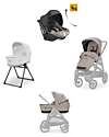 Aptica XT System Trio - Tundra Beige - Seduta Passeggino + Culla Standup + Seggiolino Auto Darwin Recline