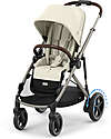 Passeggino Elettrico E-Gazelle S - Seashell Beige/Light Beige - dalla Nascita ai 4 Anni - Multifunzionale