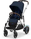 Passeggino Elettrico E-Gazelle S - Ocean Blue/Navy Blue - dalla Nascita ai 4 Anni - Multifunzionale Passeggino Elettrico E-Gazelle S - Ocean Blue/Navy Blue - dalla Nascita ai 4 Anni - Multifunzionale
