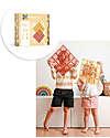 2 Pezzi - Basi Magnetiche - Pastello - Limone e Pesca - 100% Plastica ABS Atossica - Apprendimento STEM!