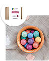 16 Pezzi - Palline - Pastello - 100% Legno ABS Atossico - Apprendimento STEM!