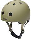 Casco per Bici 45-51 cm - Verde Opaco - Chiusura Magnetica