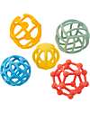 5 Palline Sensoriali Flessibili - Silicone Alimentare - Stimola la Creatività 5 Palline Sensoriali Flessibili - Silicone Alimentare - Stimola la Creatività