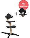 Sedia Evolutiva Nomi - Nero - Natural - Baby Set in OMAGGIO!